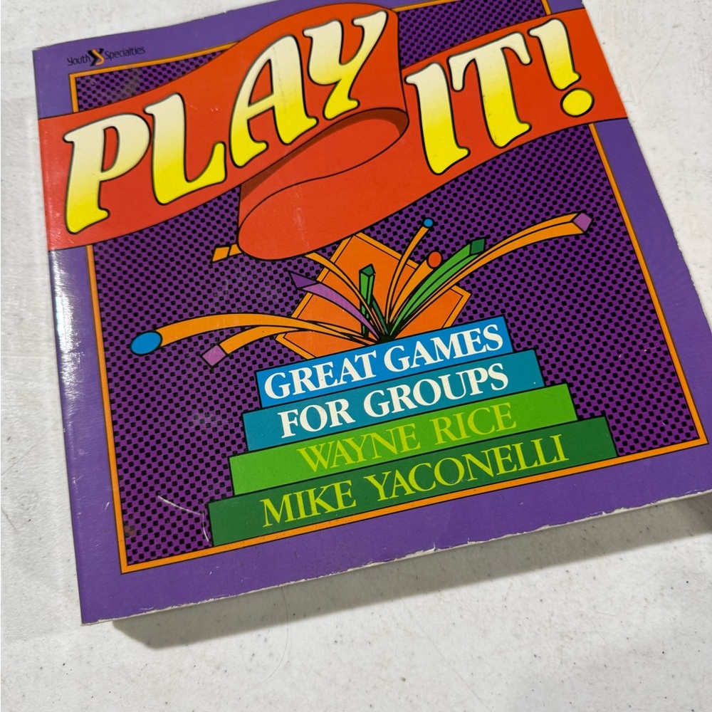 Play It! Great Games for Groups Book - Purple Cover